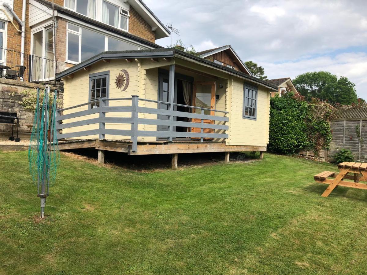 Morlais Log Cabin Lyme Regis Exterior foto
