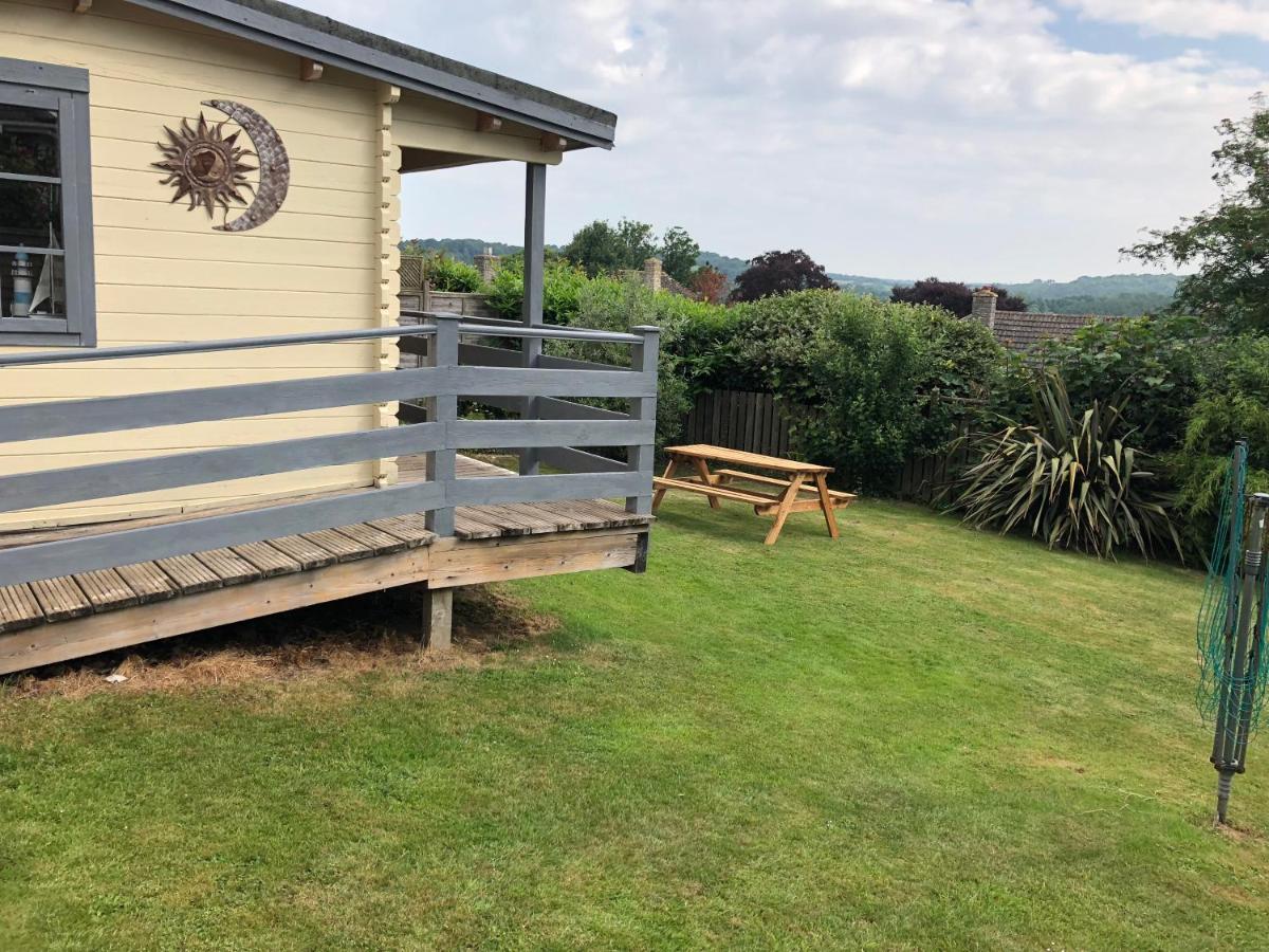 Morlais Log Cabin Lyme Regis Exterior foto